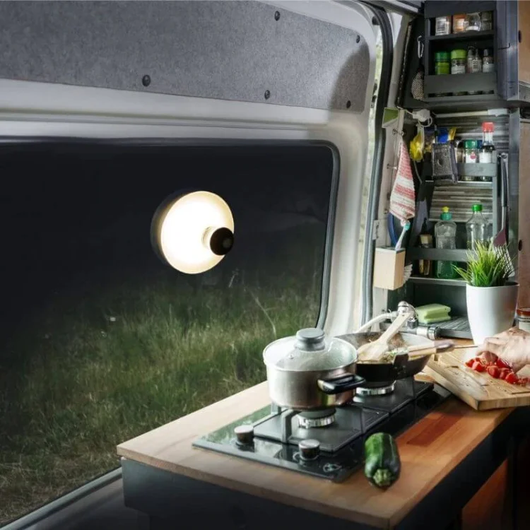 Genopladelig SnapLight LED-lys, justerbar lysstyrke, til hjemmet og rejser