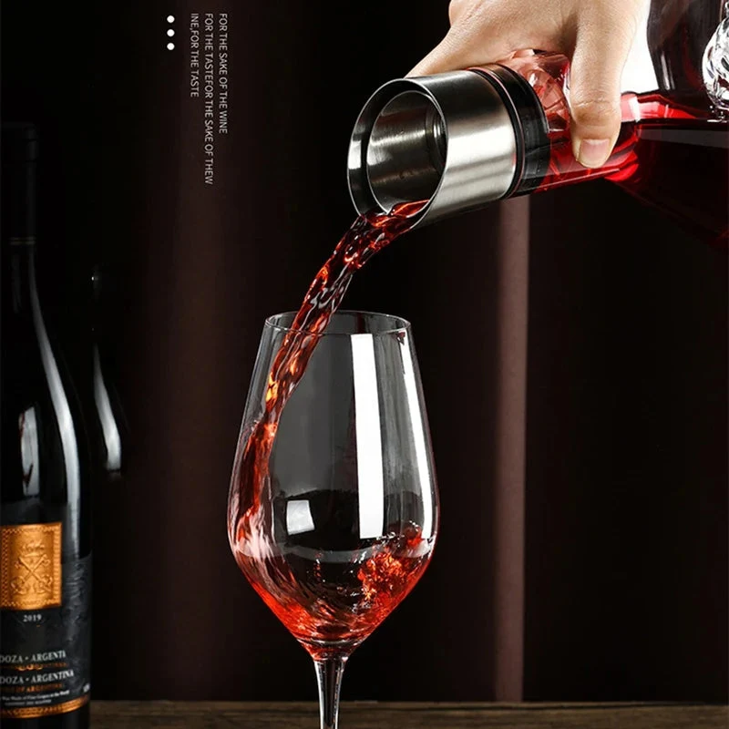 Vinkaraffel 1500 ml med indbygget luftningssystem