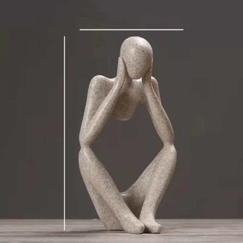 Minimalistisk dekoration med abstrakt design