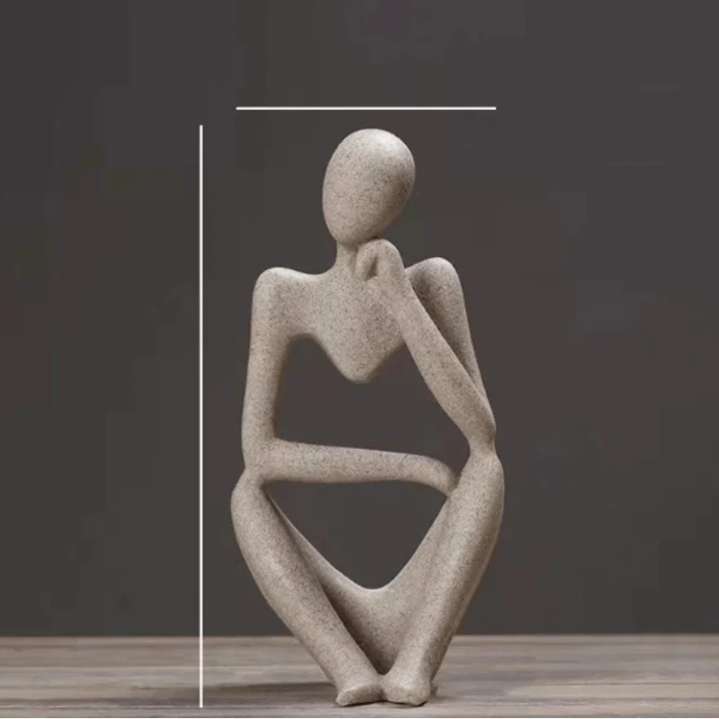 Minimalistisk dekoration med abstrakt design