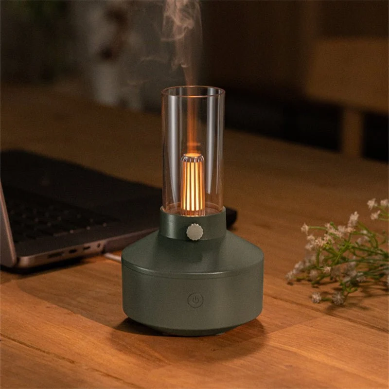 Aromaterapi Diffuser med Natlys – GlowMist