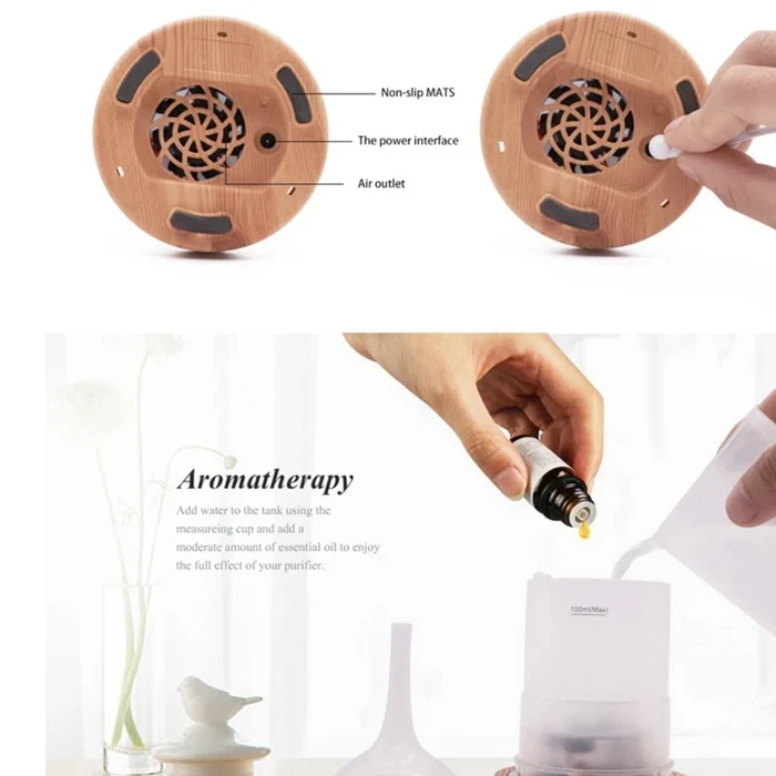 Aromaterapi Diffuser til Afslapning og Atmosfære – AuroraGlow