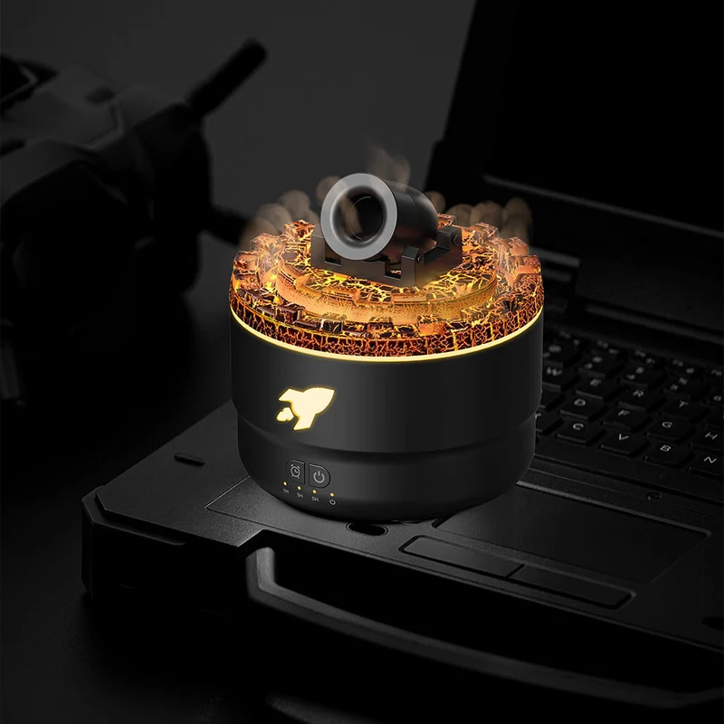 Aroma Diffuser og Luftfugter med Natlys