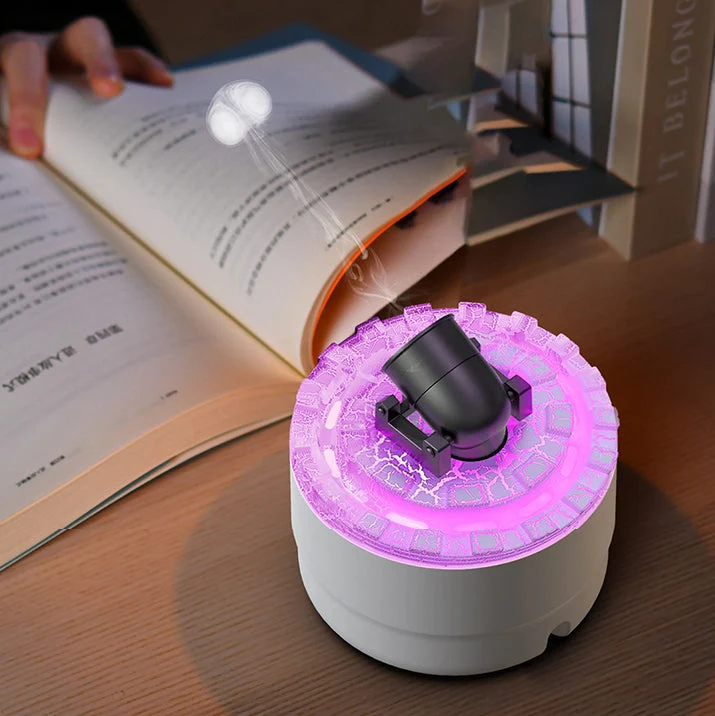 Aroma Diffuser og Luftfugter med Natlys