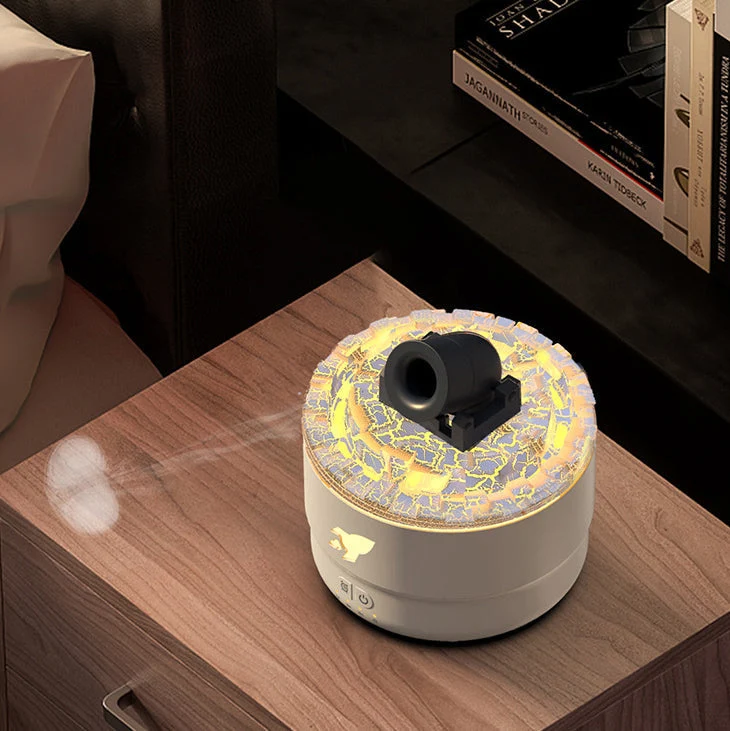 Aroma Diffuser og Luftfugter med Natlys