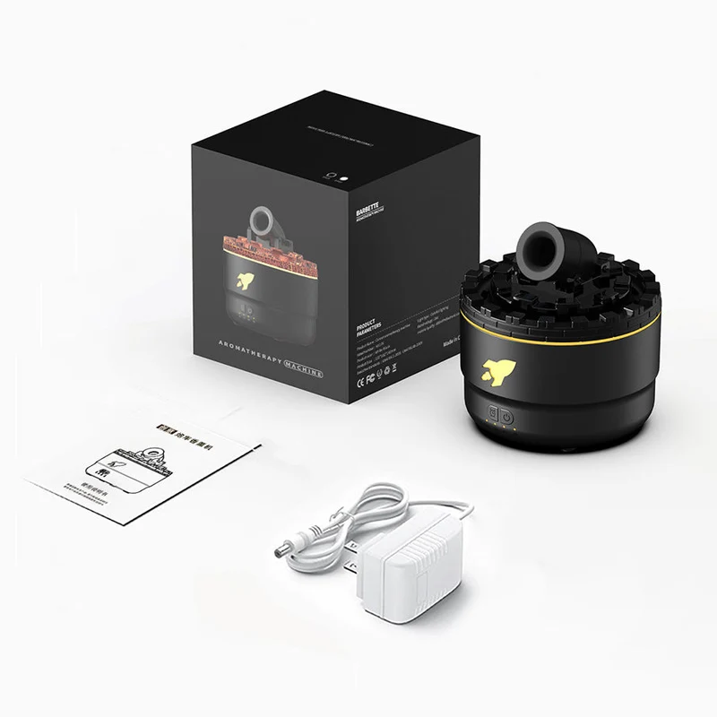 Aroma Diffuser og Luftfugter med Natlys