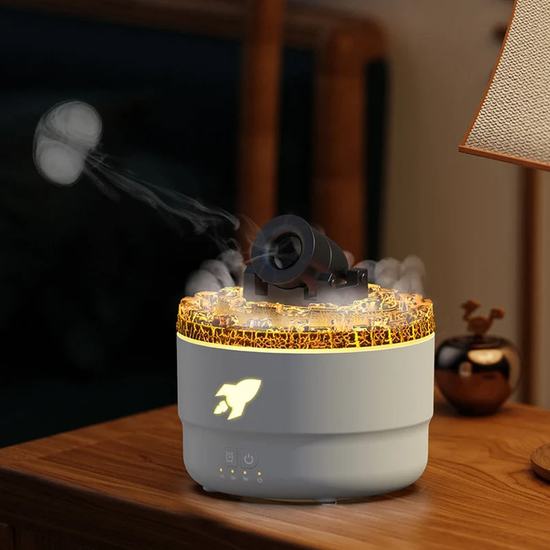 Aroma Diffuser og Luftfugter med Natlys