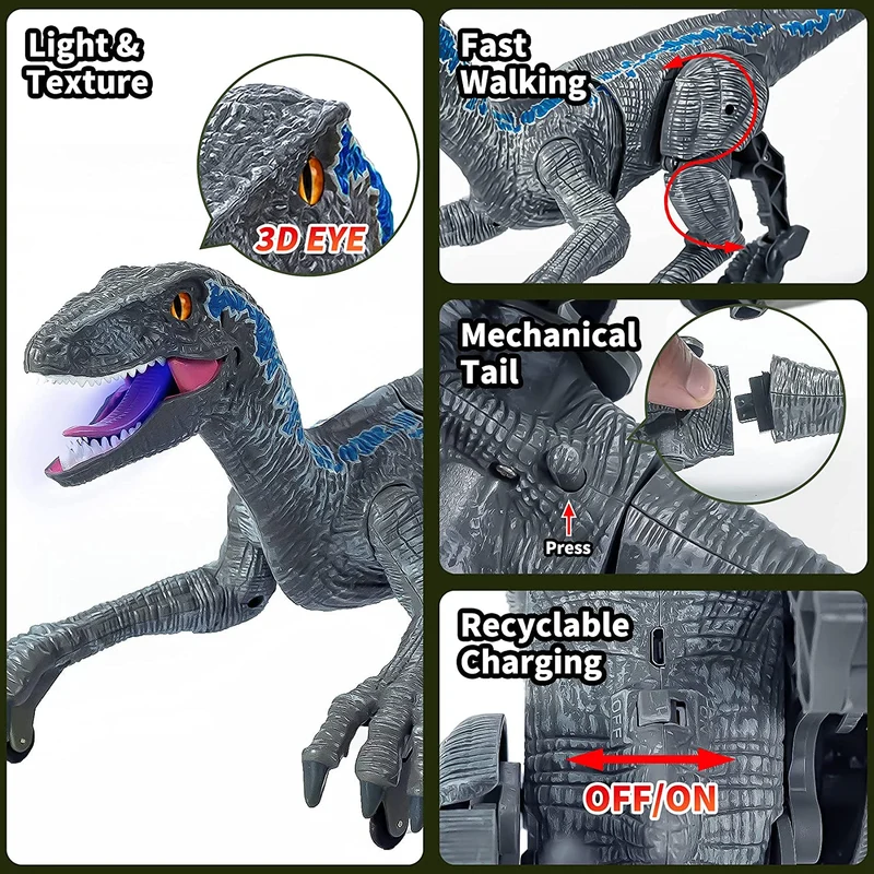 Fjernstyret Dinosaur – Dinosaur til Børn