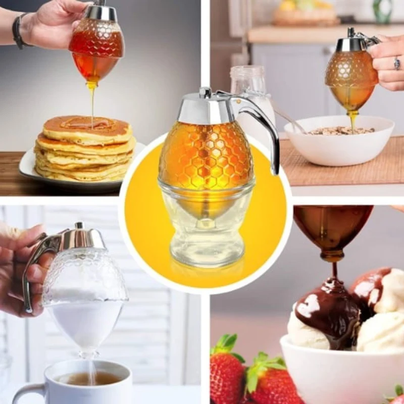 Elegant og Praktisk Honningdispenser – HoneySaver