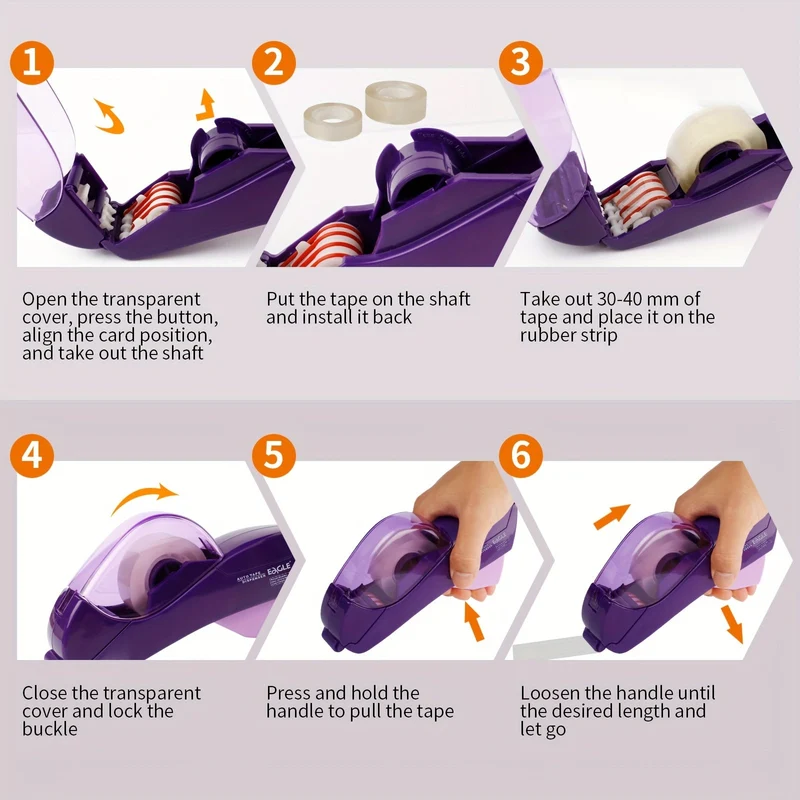 QuickSeal Tape Dispenser – Hurtig En-Hånds Påføring