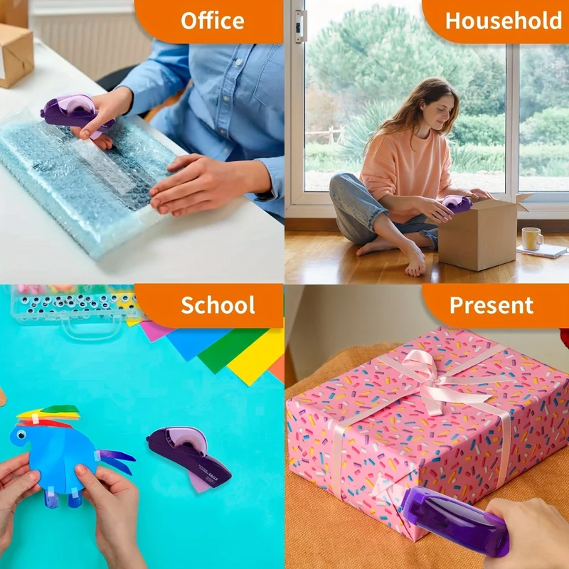QuickSeal Tape Dispenser – Hurtig En-Hånds Påføring