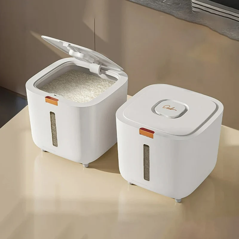 Sikret cereal dispenser med låg (5–10 kg) - Kornboks