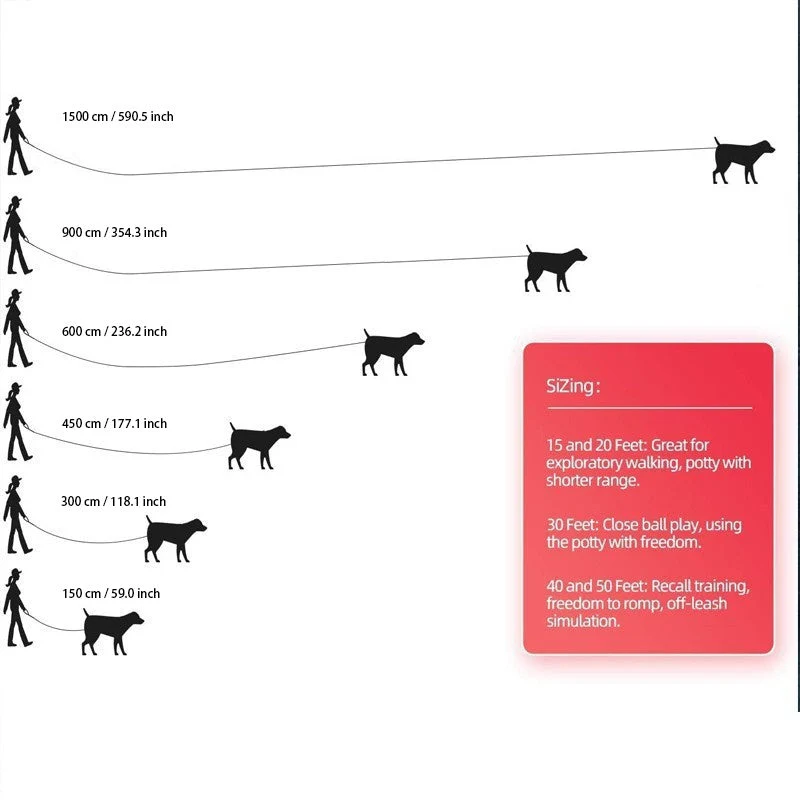 Lang nylon hundesele – Ideel til træning og udendørs aktiviteter