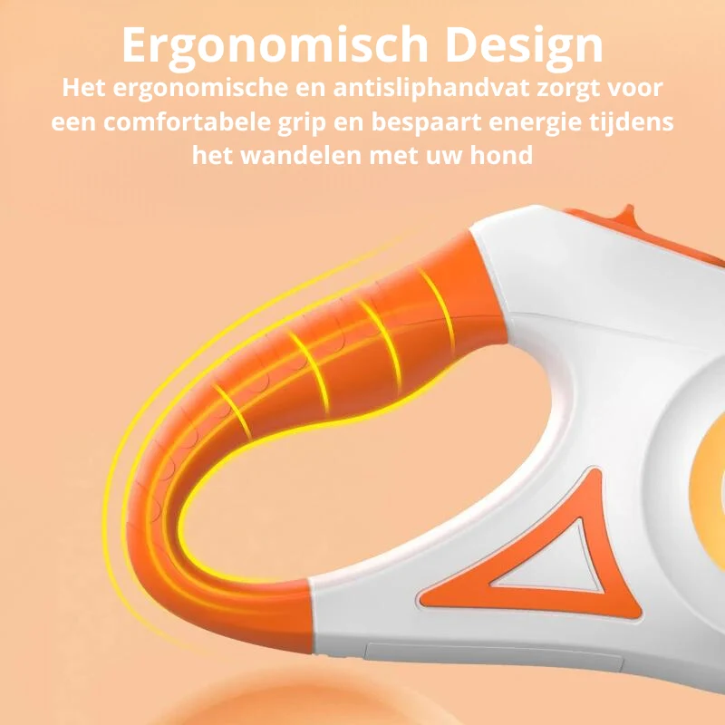 Lysende hundehalsbånd med lygte – GlowGuard