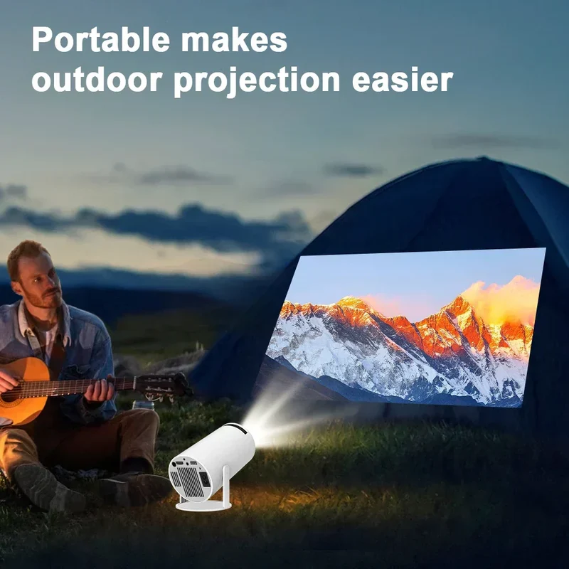 Ultra HD Projektor - Bærbar og Kompakt til Hjemmet