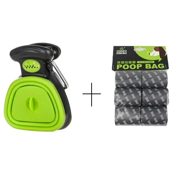 Pooper Scooper med 1 Pakke Biologisk Nedbrydelige Poser