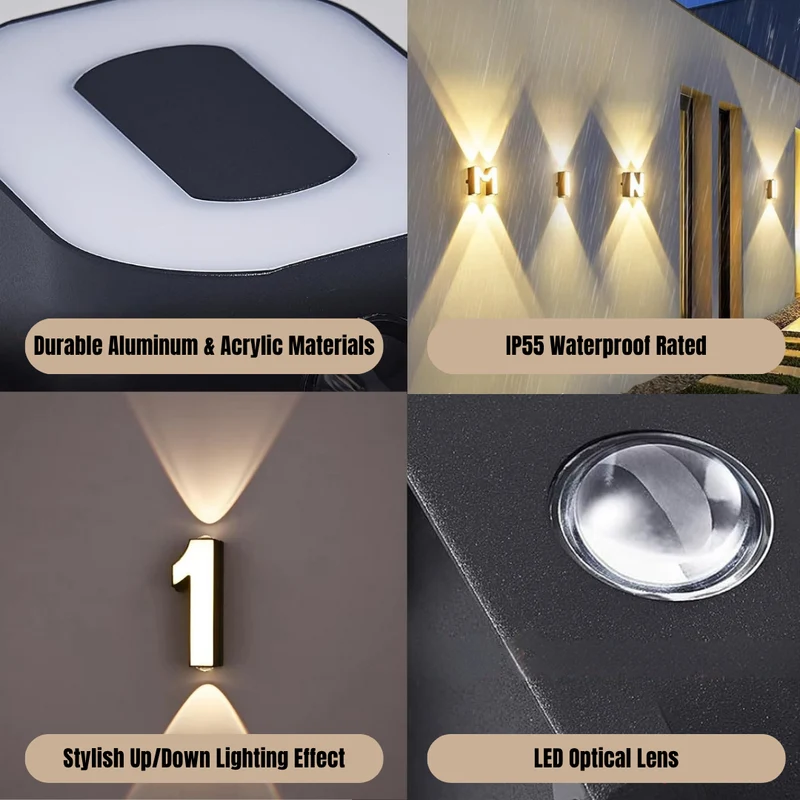 LED Husnumre - Lys Op Dit Hjems Stil