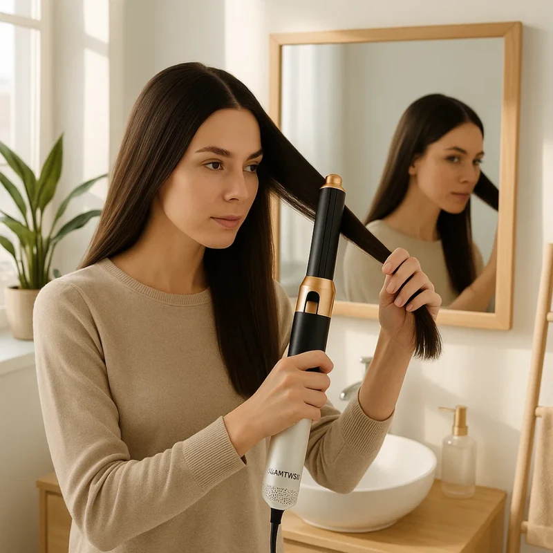 5-i-1 Frisørværktøj til Perfekt Hår – Alsidig Styling Løsning
