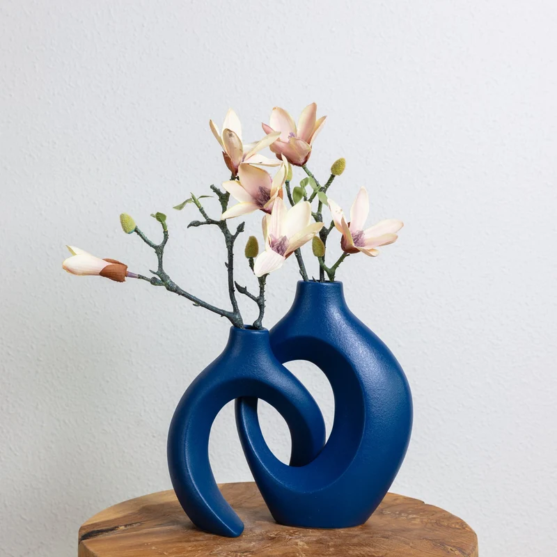 Unikt Blomsterkrukke - Fletdesign