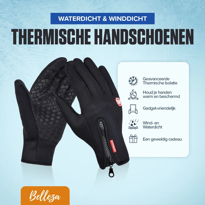 Vindtætte varmehandsker