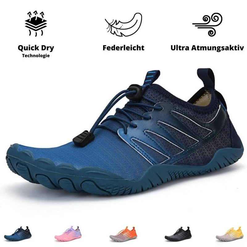 Lette Barfußsko med skridsikre egenskaber - Runner Light