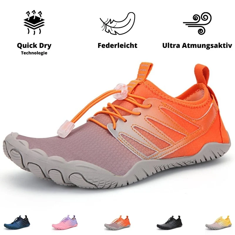 Lette Barfußsko med skridsikre egenskaber - Runner Light