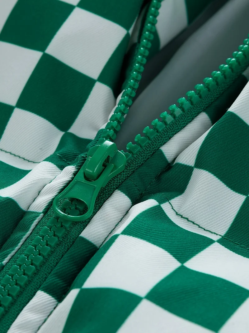 Elegant quilted jakke til mænd – Åndbar og varm vinterjakke med høj krave