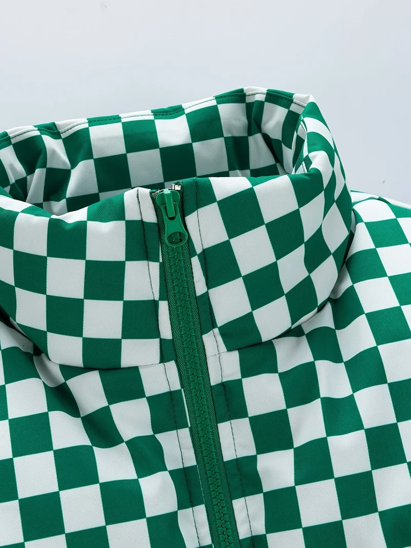 Elegant quilted jakke til mænd – Åndbar og varm vinterjakke med høj krave