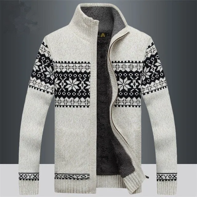 Strikket Vest til Mænd | Klassisk Varm Vinterdesign