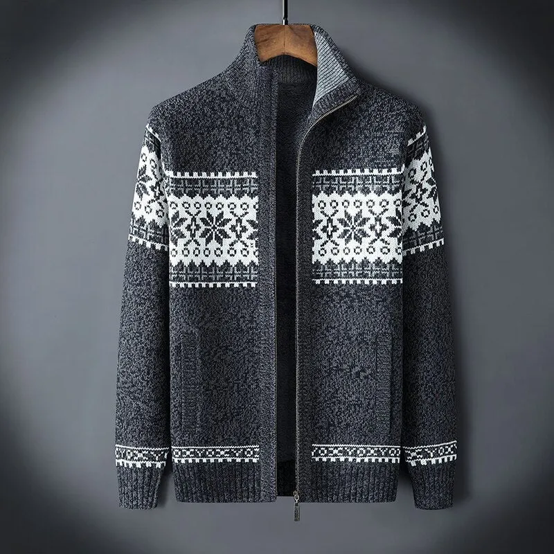 Strikket Vest til Mænd | Klassisk Varm Vinterdesign