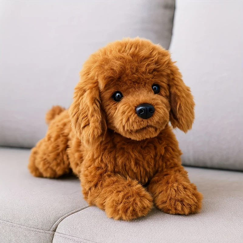Blødt Polyester Bamse Legetøj til Børn - 40 cm Hundeteddy