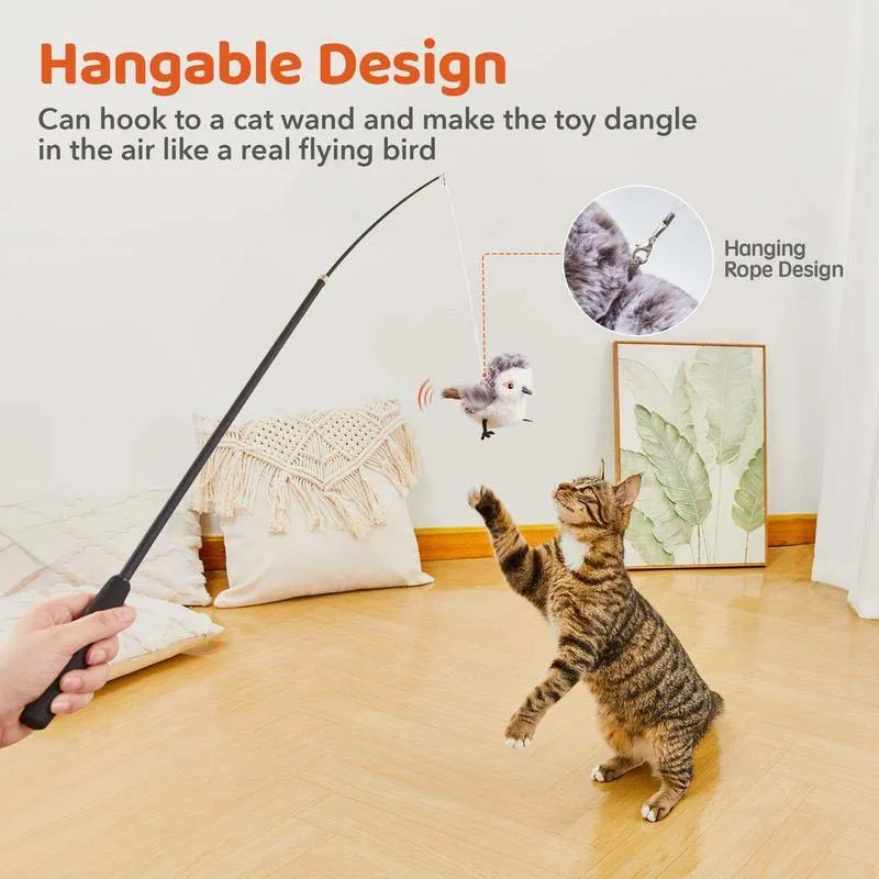 Interaktiv Kattelegetøj - ChirpBird