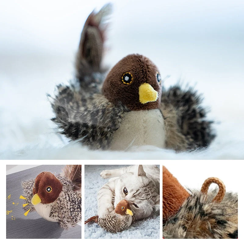 Interaktiv Kattelegetøj - ChirpBird
