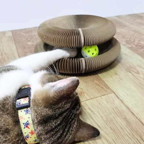 Interaktiv Kattelegetøj til Kløen - PurrPlay Kugle