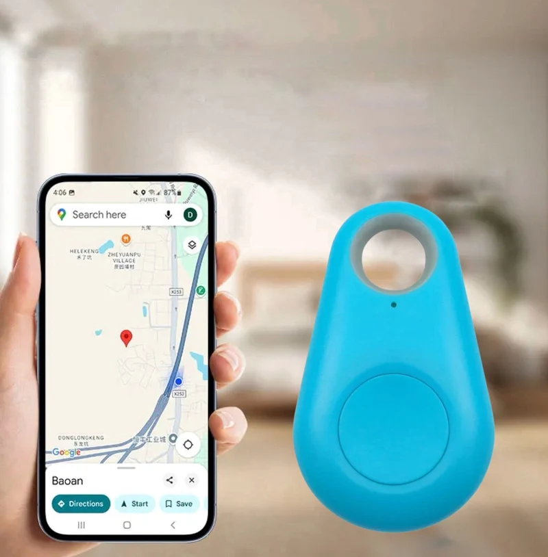 Mini GPS-enhed til børns sporing med realtidslokalisering og SOS-funktion