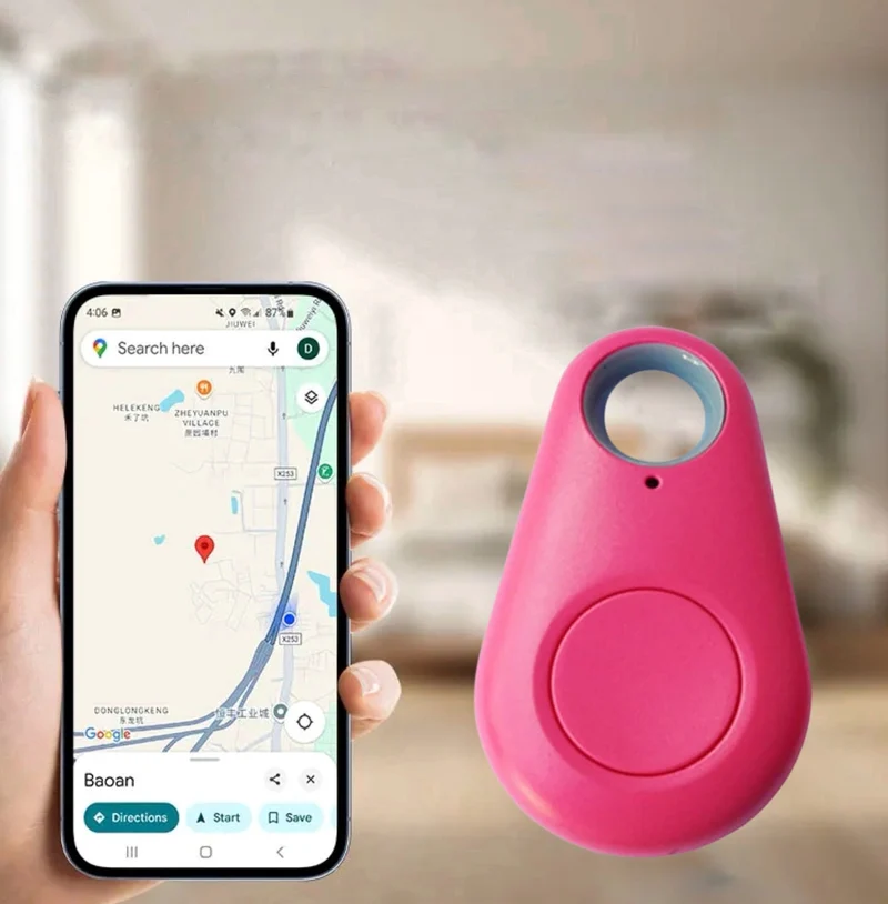 Mini GPS-enhed til børns sporing med realtidslokalisering og SOS-funktion