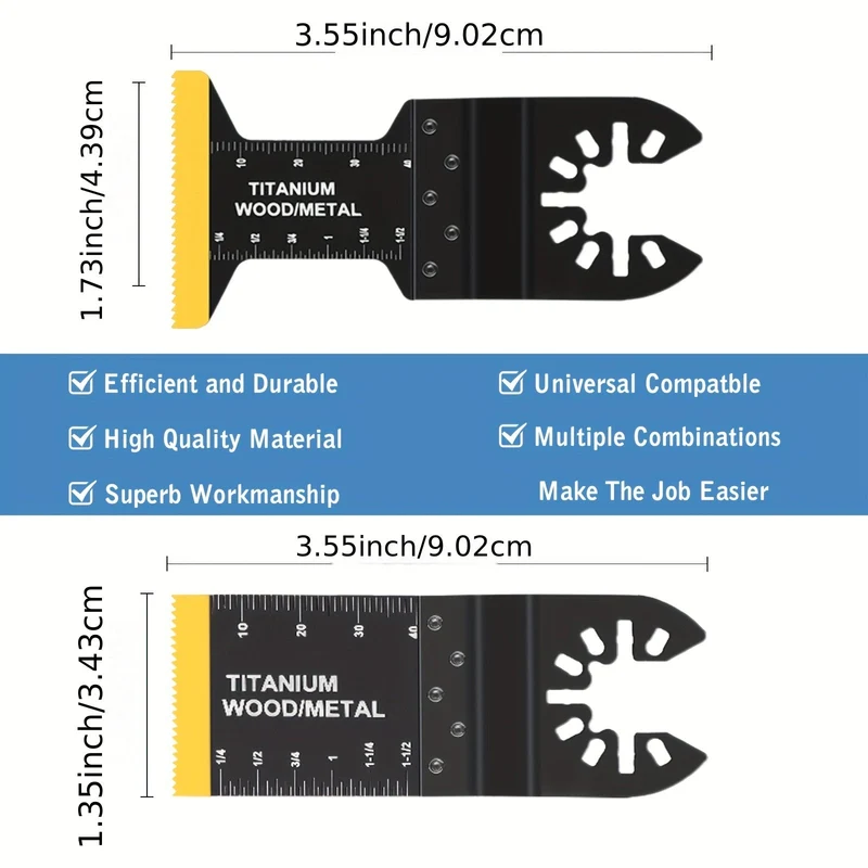 Titanium Multitool Savblade – Stærke og præcise til enhver opgave