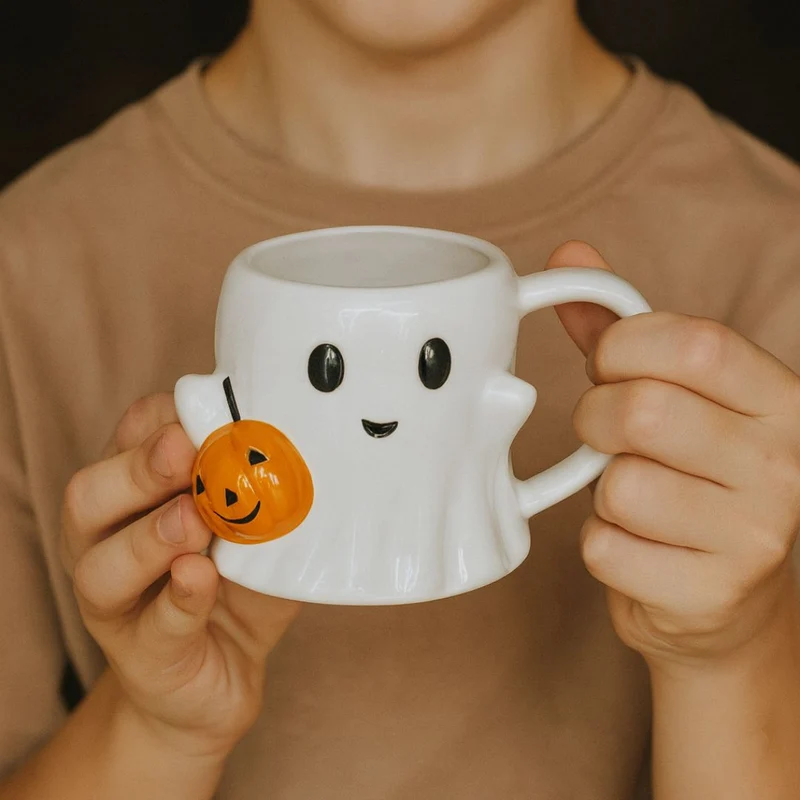 Kop og Græskar - Sød Ånd til Halloween