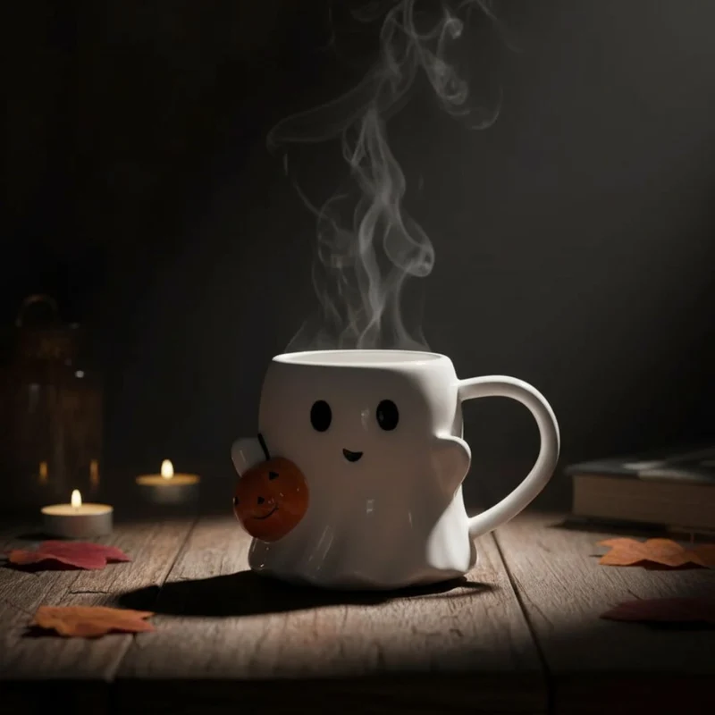 Kop og Græskar - Sød Ånd til Halloween