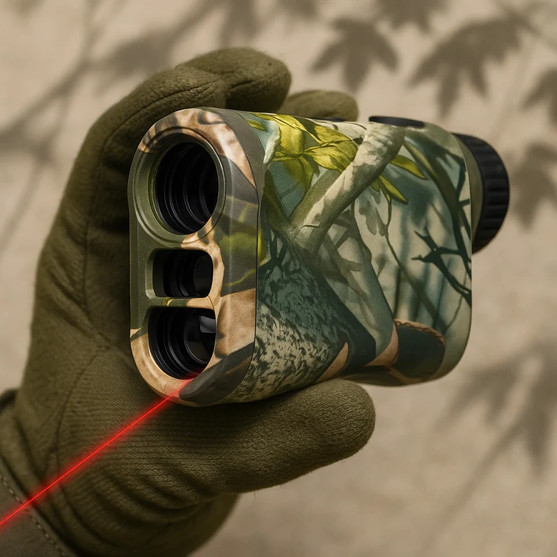 Camouflage Laserafstandsmåler til Jagtrelateret Brug