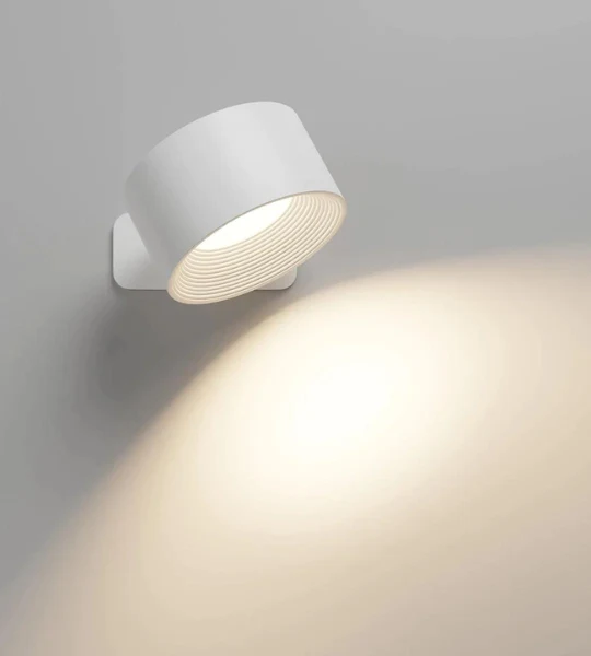 Dimmable LED Væglampe med Fjernbetjening og Touch - 3 Lysfarver