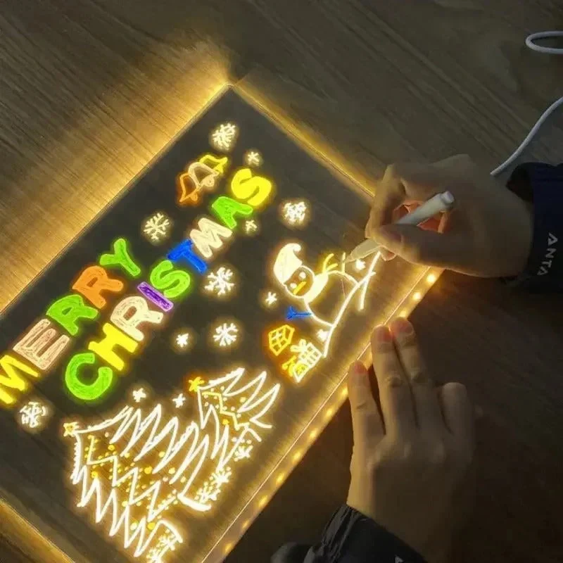 LED Tegn Tavle med Lys