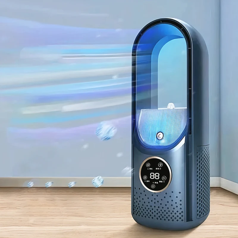 Bærbar Luftkøler, stille, bladløs ventilator, mobil enhed