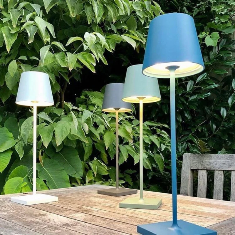 Trådløs og genopladelig LED skrivebordslampe – Dæmpbar til hjem og kontor