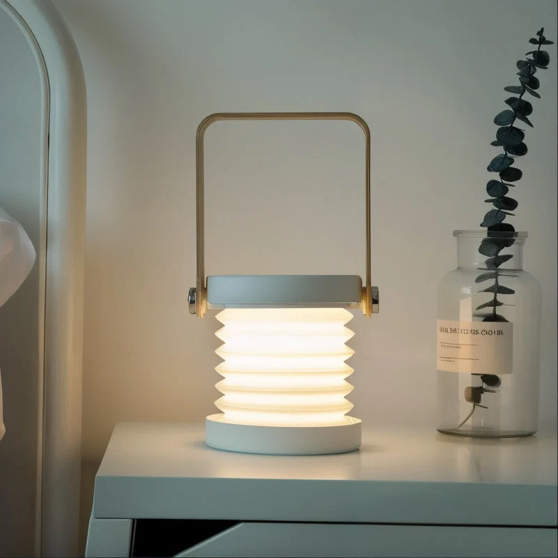Dæmpbar LED-lanterne med USB-opladning
