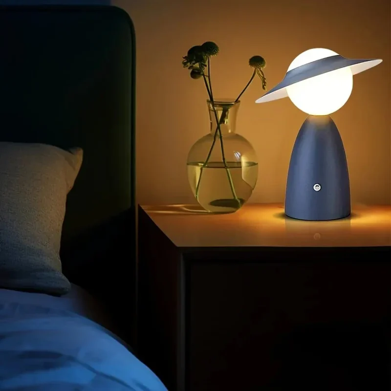 Draadloze LED Oplaadlamp med varmt lys og moderne design