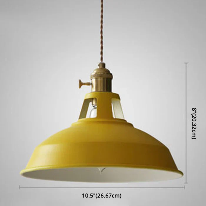 Retro Metal Hängelampe im Industrie-Stil für Esszimmer E27