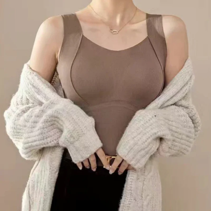 Icone™ SeamlessTank: Snyggt Inbyggt Komfortstöd Seamless Tank Top