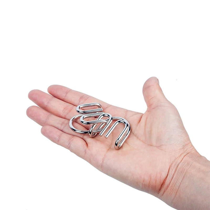 Sæt med Metal Puslespils Ringe