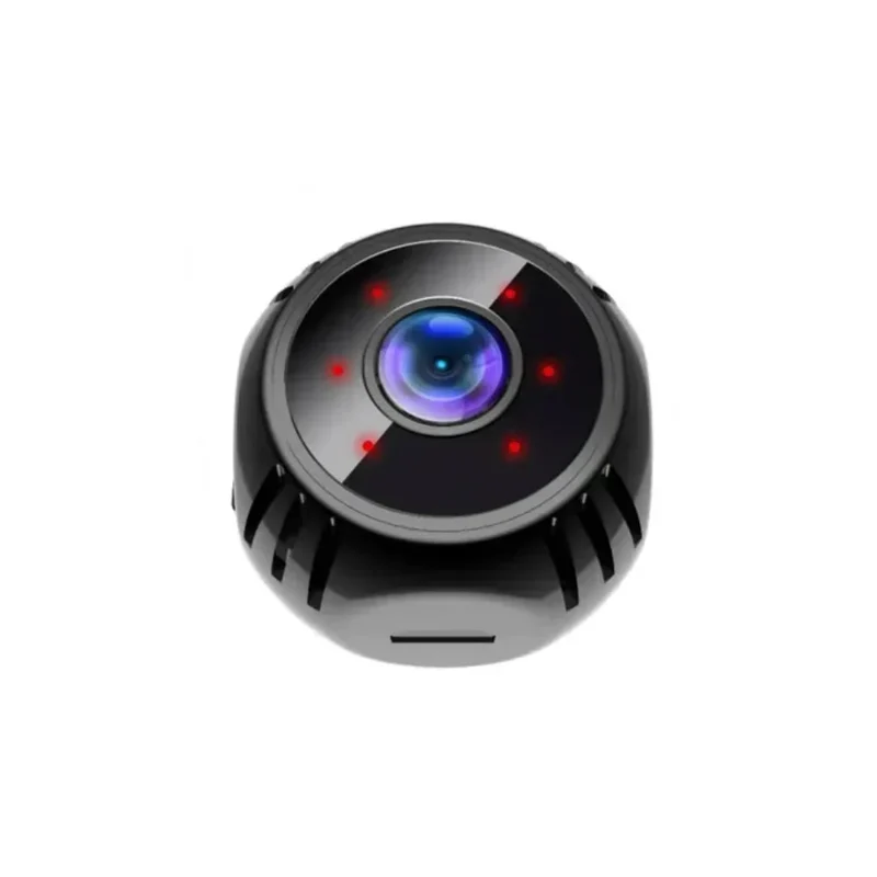 4K Mini WiFi Overvågningskamera med Nattesyn og Bevægelsessensor